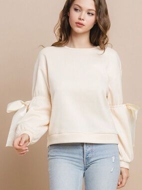 Fab’rik bow sweatshirt